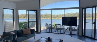 Absolute waterfront beach house