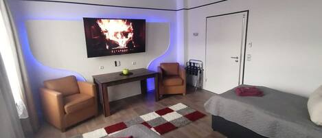 2 habitaciones, tabla de planchar con plancha y wifi gratis