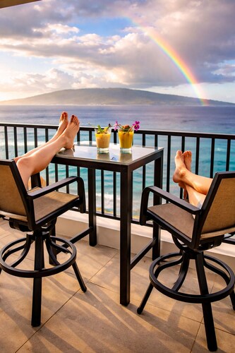 TOP FLOOR PENTHOUSE 12th fl- SEE WHALES from Lanai, nr Kaanapali