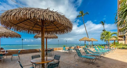 LABOR DAY SAVINGS!-12th floor PENTHOUSE OCEANFRONT near Kaanapali Beach AC