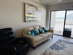 Living area - Ocean Front Condo - Completely renovated !! (Satellite Beach)