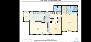 Floor plan - Spacious gated private house (Canton)