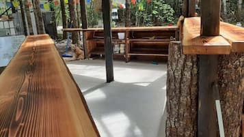 Opções para refeição ao ar livre