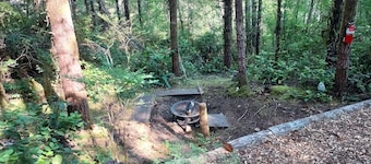 Camping in the Shire at Elfendahl Forest.