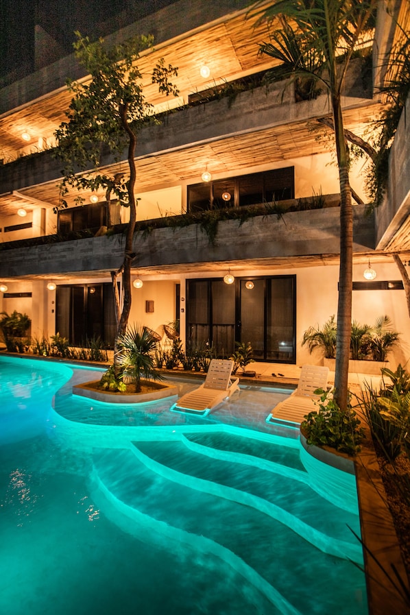 Outdoor pool - Noil Residences (Tulum)