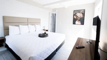 Wi-Fi de cortesia, roupa de cama