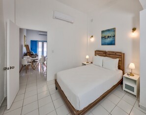 Comfort-huoneisto | 1 makuuhuone, ilmainen Wi-Fi, vuodevaatteet