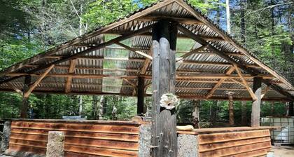 Baggins Inn campsite at Elfendahl forest.