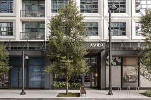 Fassade der Unterkunft