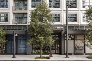 Overnatningsstedets facade