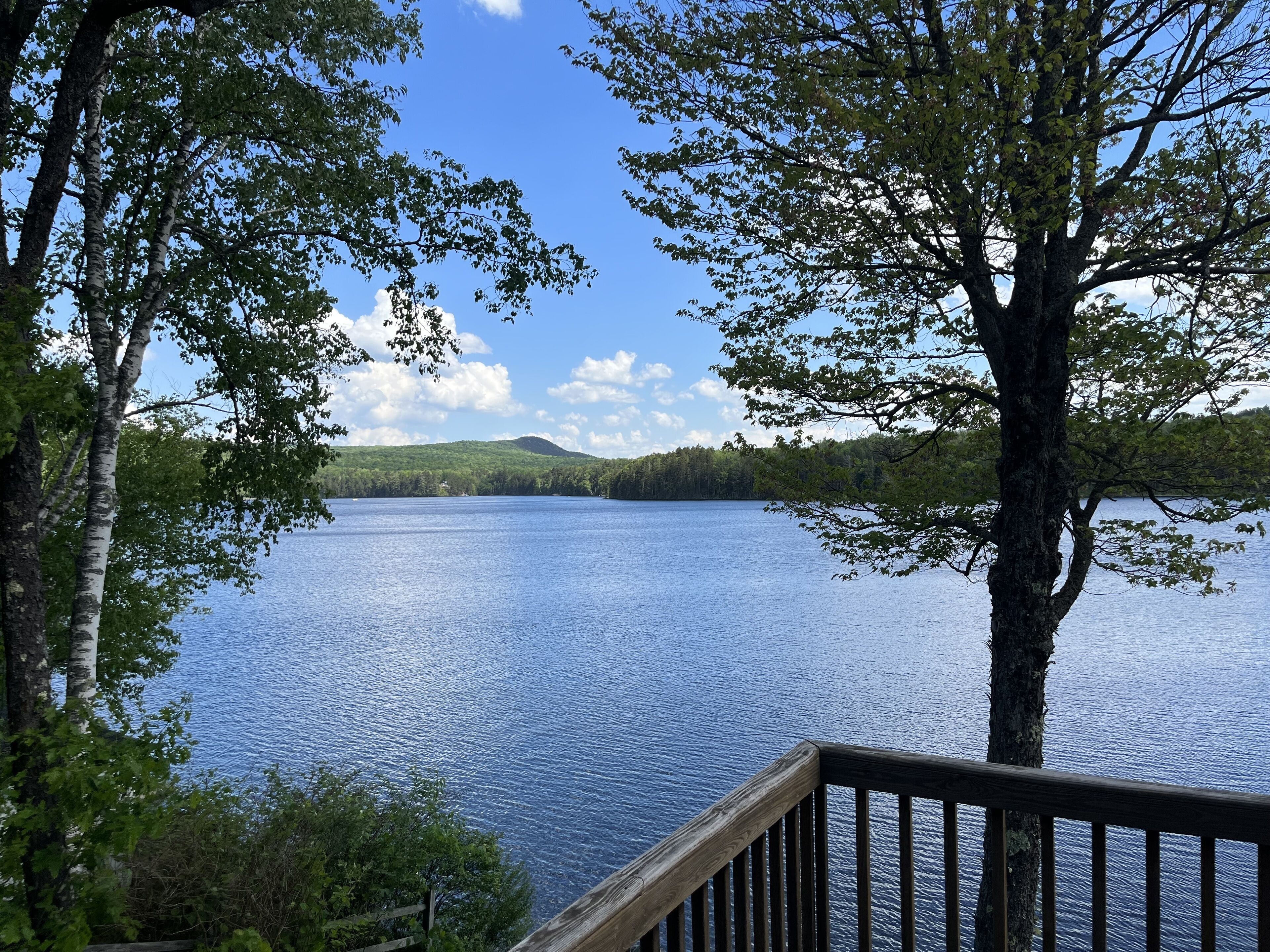 Vue depuis l’hébergement