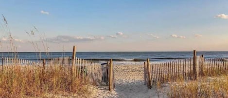 Beach nearby