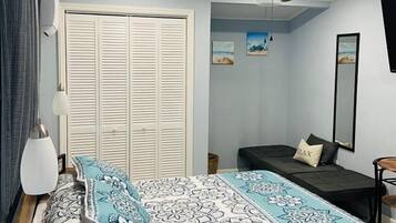 1 Schlafzimmer, Bügeleisen/Bügelbrett, kostenloses WLAN, Bettwäsche