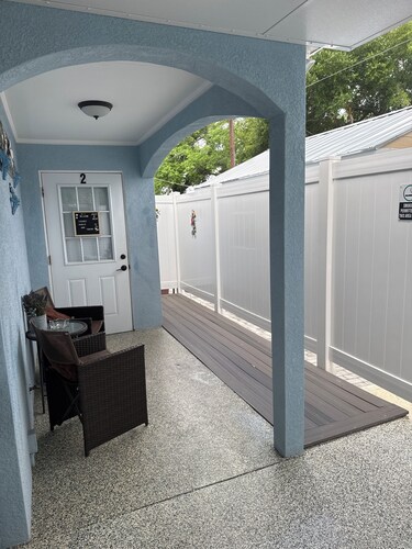 Charming rental unit with separate entrance.