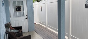 Charming rental unit with separate entrance.