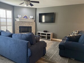 Smart-TV, PC-skjermer og printere