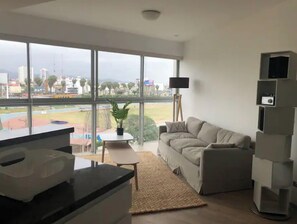 Living area - Quiet two bedroom apartment in Barranco (703) (Barranco)