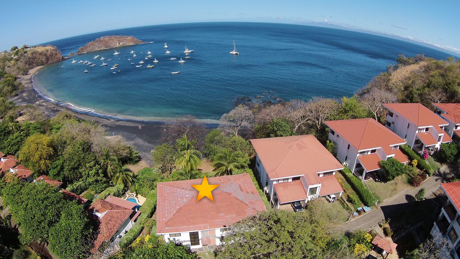 Villa Lolita is located at the ground floor of this house. 