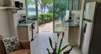 Unique & lovely beachfront apartment.