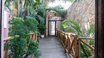 Vista al jardín