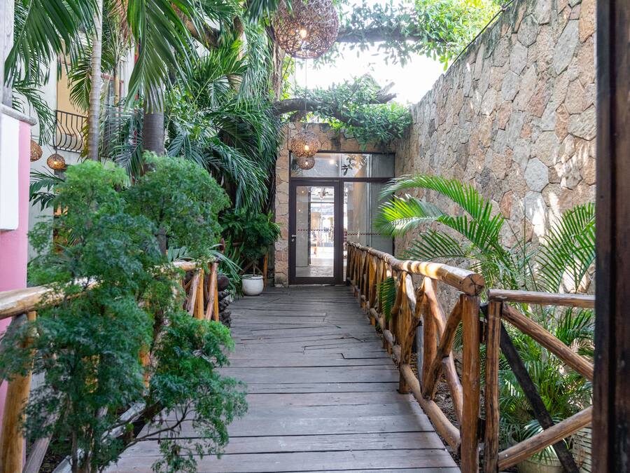 Vista al jardín