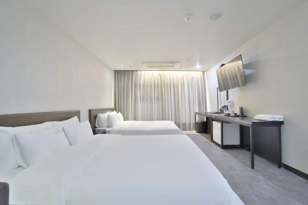 Premium-sengetøj, gratis Wi-Fi, sengetøj