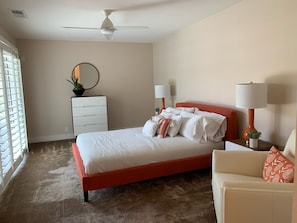 2 bedrooms, desk, iron/ironing board, free WiFi