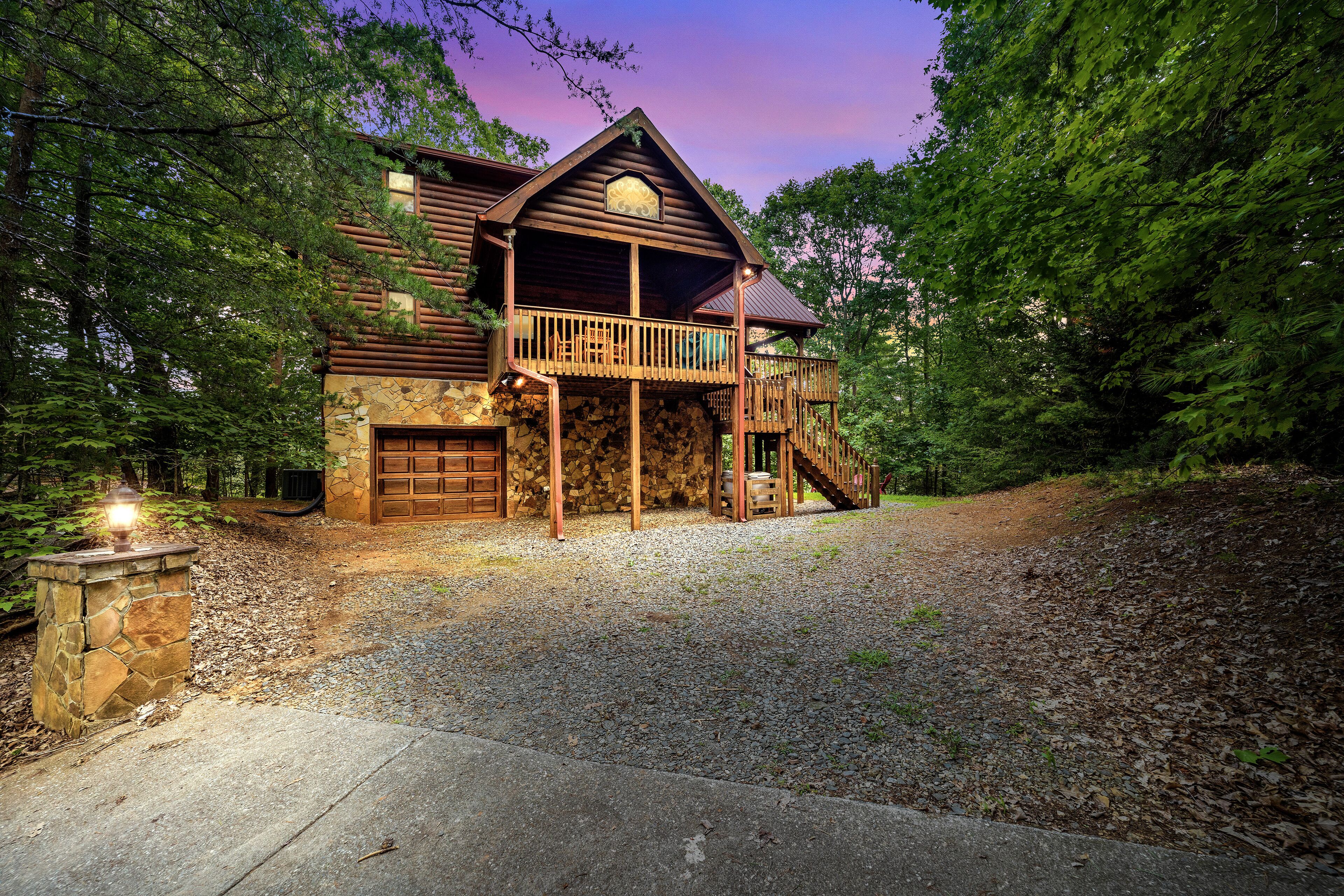 Cozy cabin in Blue Ridge Mountains