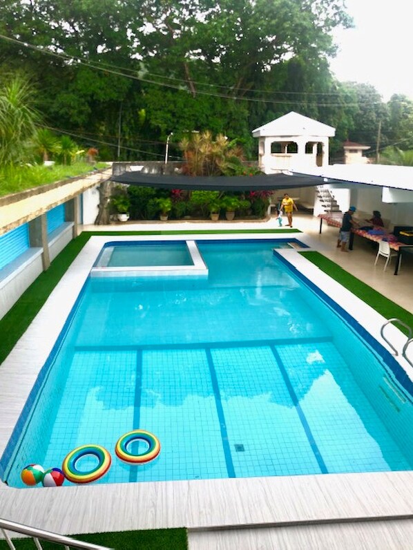 Swimming Pool, view from the 2nd floor