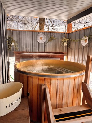 Bain à remous intérieur