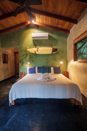 2 slaapkamers, een kluis op de kamer, gratis wifi, beddengoed