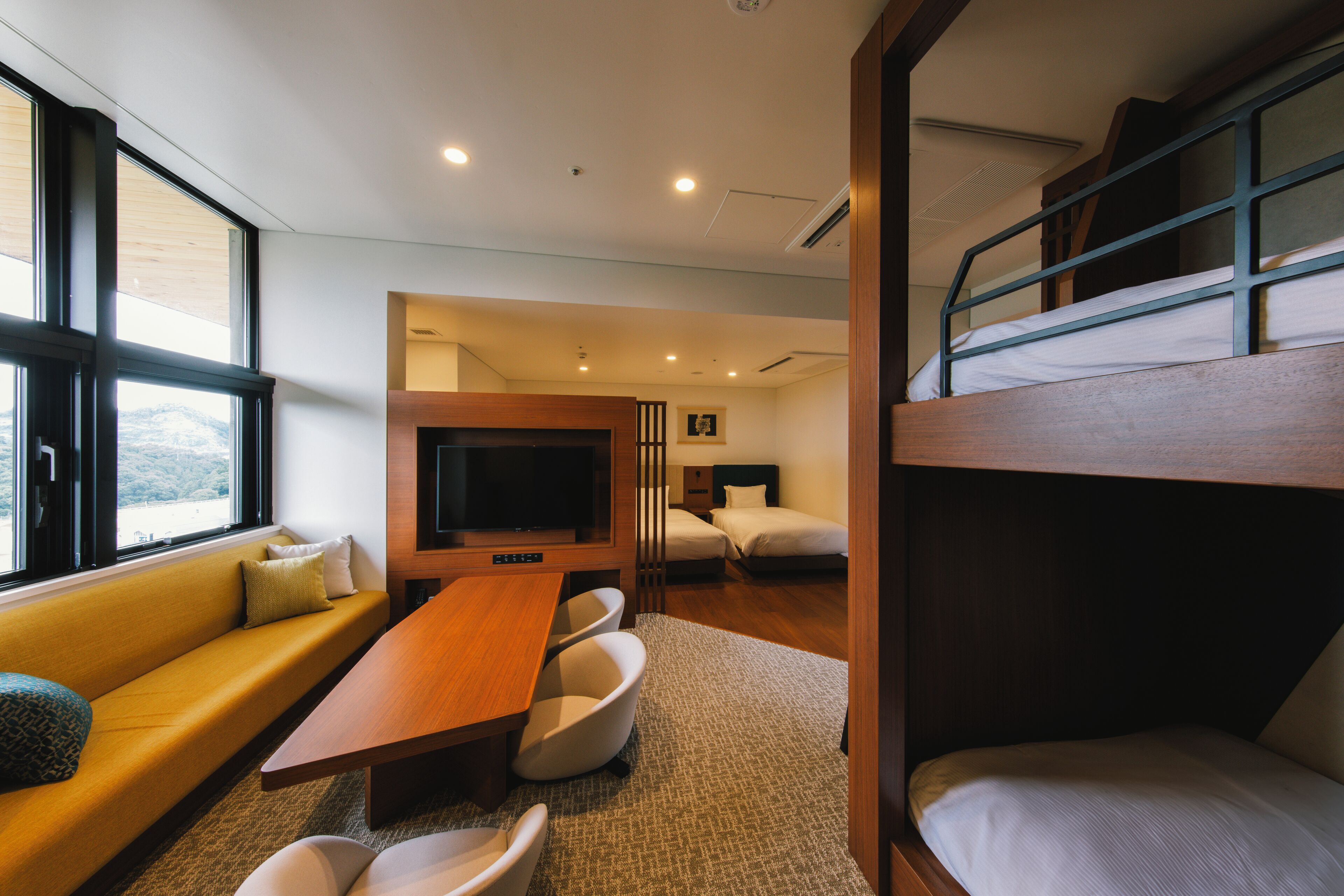 Family suite with open air bath, Non Smoking | In-room safe, WiFi (free), bed sheets
