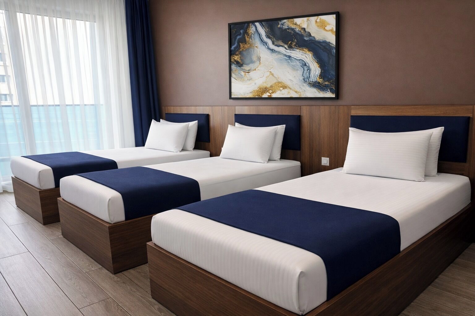 Grand Suite, City View | Premium bedding, down comforters, Select Comfort beds, minibar