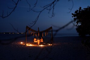 Área de bodas al aire libre