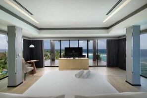 Pent House with Terrace & 360 Degree view of Ocean | Sengetøy i egyptisk bomull, sengetøy av topp kvalitet og dundyner