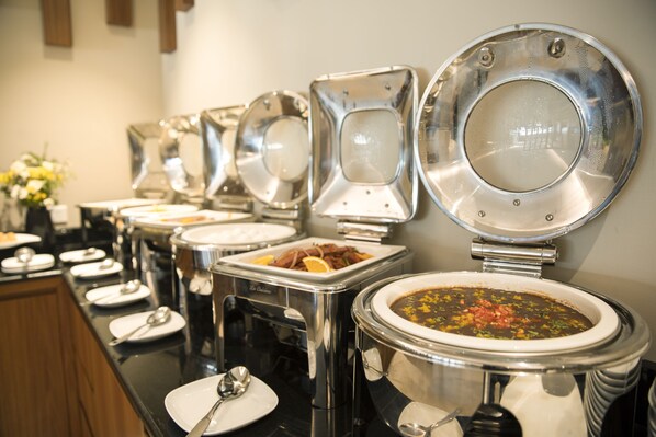Daily buffet breakfast (SAR 30 per person) - Swiss Blue Hotel (Jeddah)