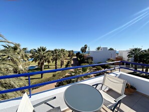 Outdoor dining - PB 01 - Beachfront holiday home in Vera Playa (Vera playa)