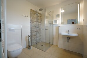 Shower, hair dryer