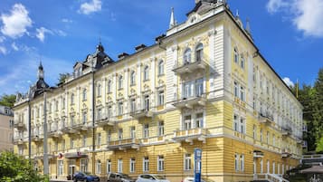 Facciata della struttura