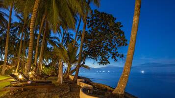 Vue sur la plage/l’océan