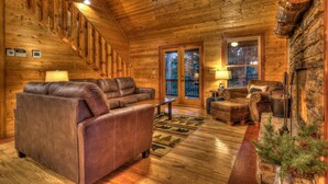 Maison, 3 chambres | Salle de séjour