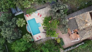 Exterior - Holiday Villa 'La Jacaranda' with Pool, Terrace & Wi-Fi (HORNACHUELOS)