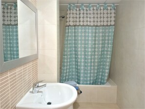 Bañera, toallas