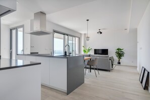 Interior - Central Apartment with a View, Shared Pool & Wi-Fi (Mijas Pueblo)