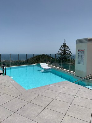 Pool - Central Apartment with a View, Shared Pool & Wi-Fi (Mijas Pueblo)