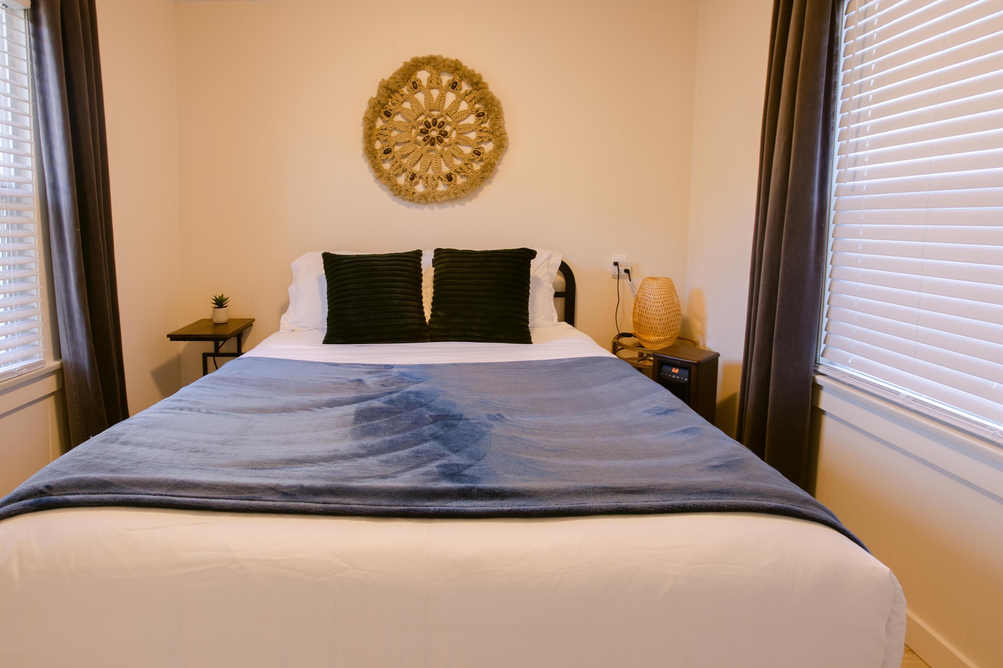 1 slaapkamer, een bureau, een strijkplank/strijkijzer, gratis wifi