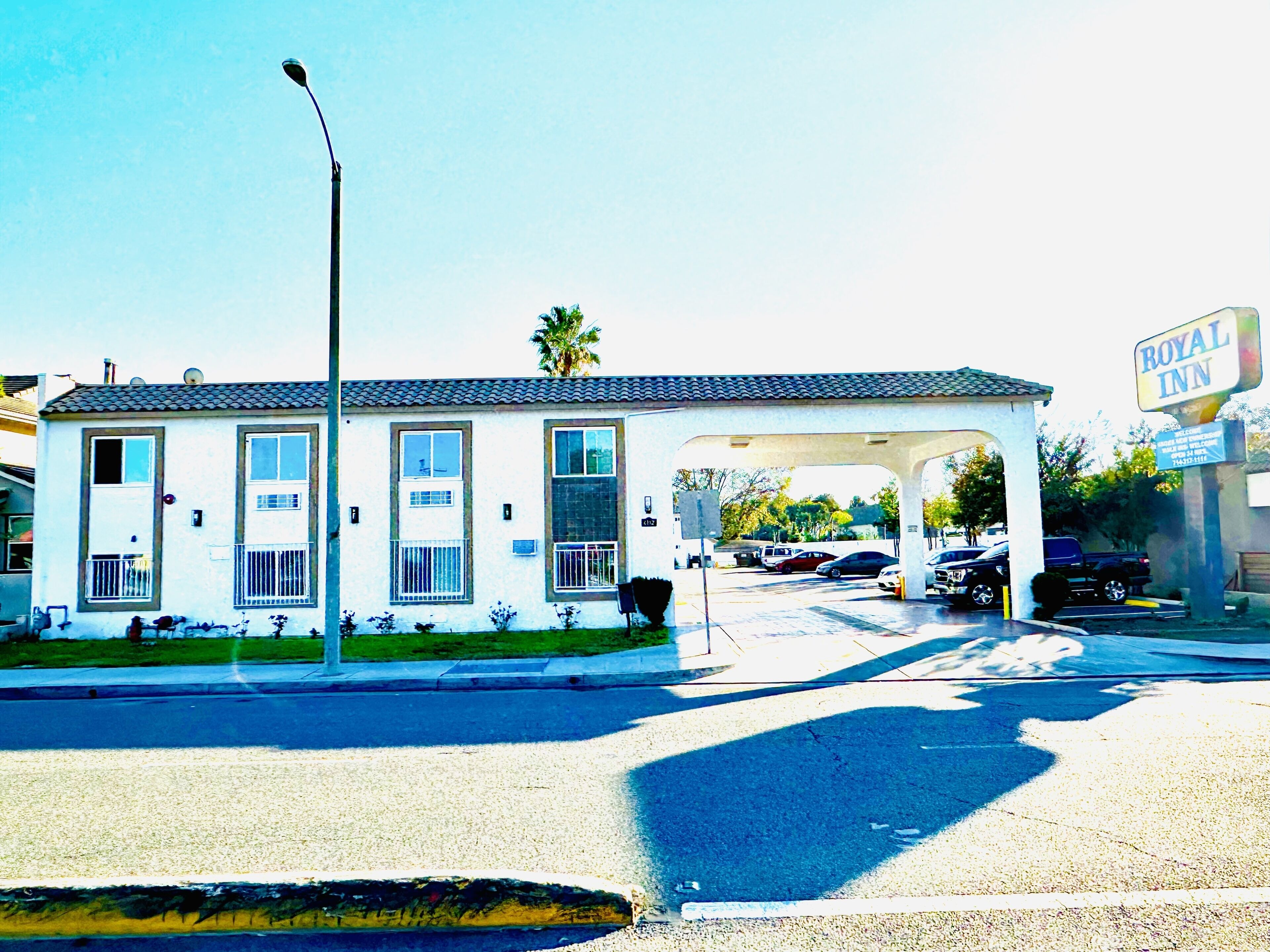 Fachada de la propiedad