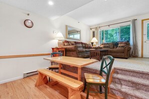 Dining area with seating for four