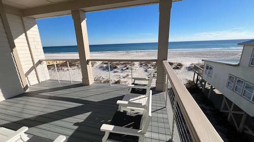 Beautiful Gulf Front Beach House - 7 Bedrooms, 6 Bathrooms