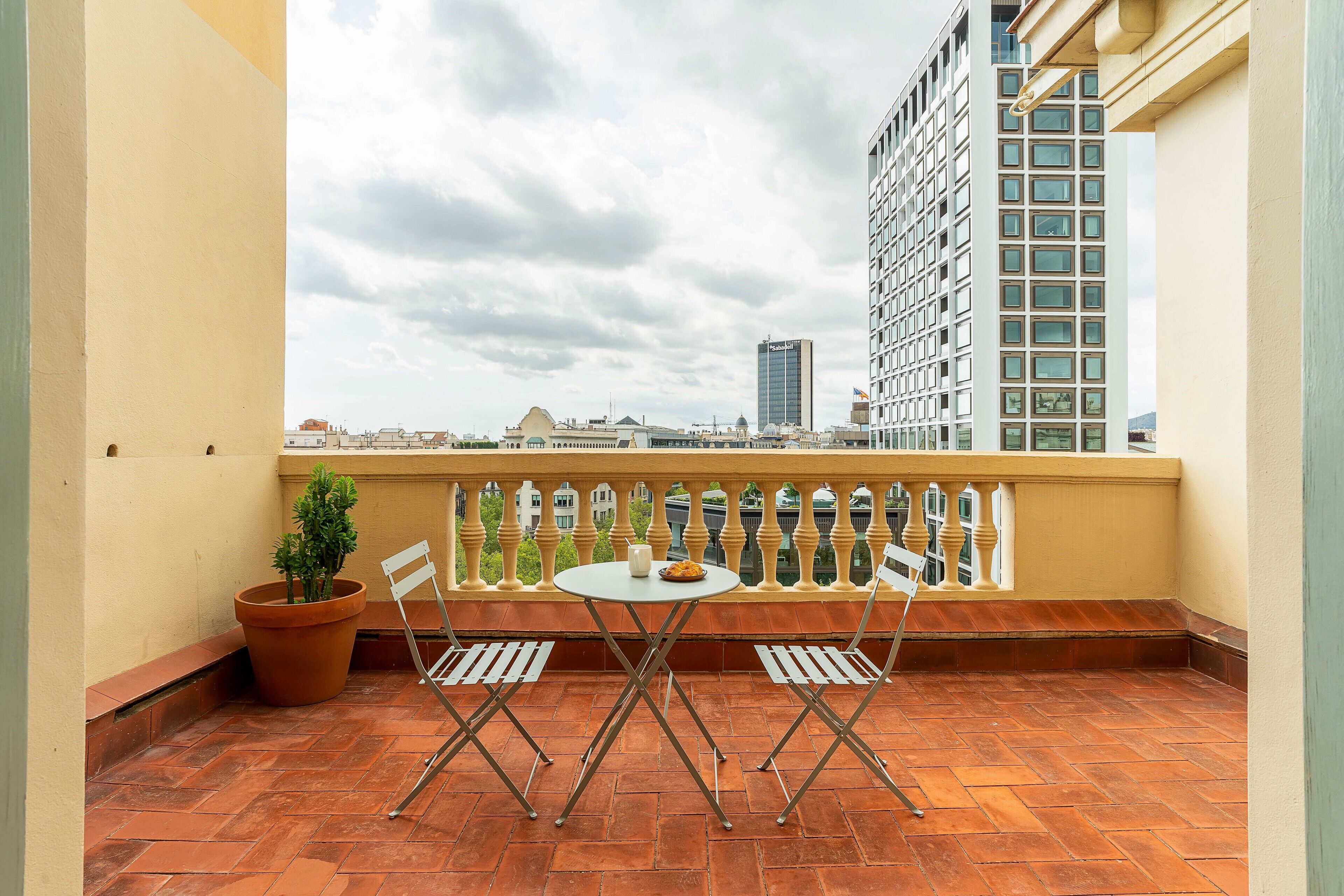 Deluxe appartement | Terras